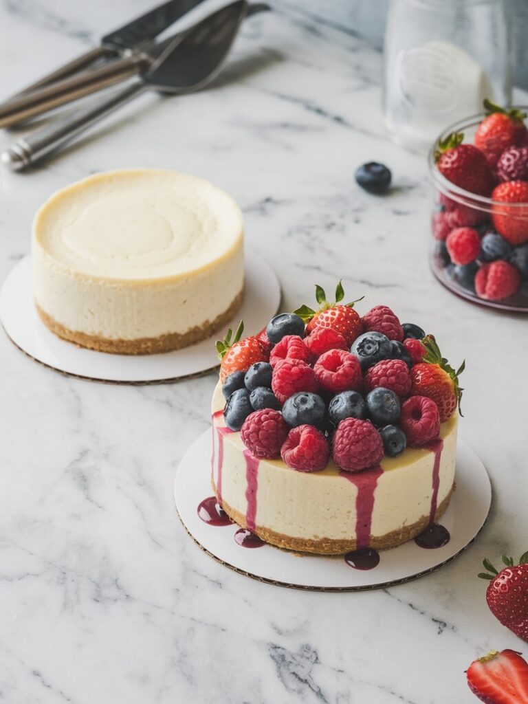 Berry Bliss Cheesecake Duo