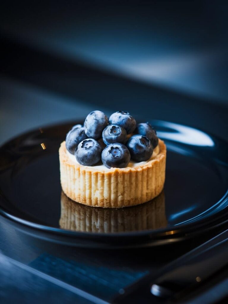 Blueberry Cheesecake Tartlet