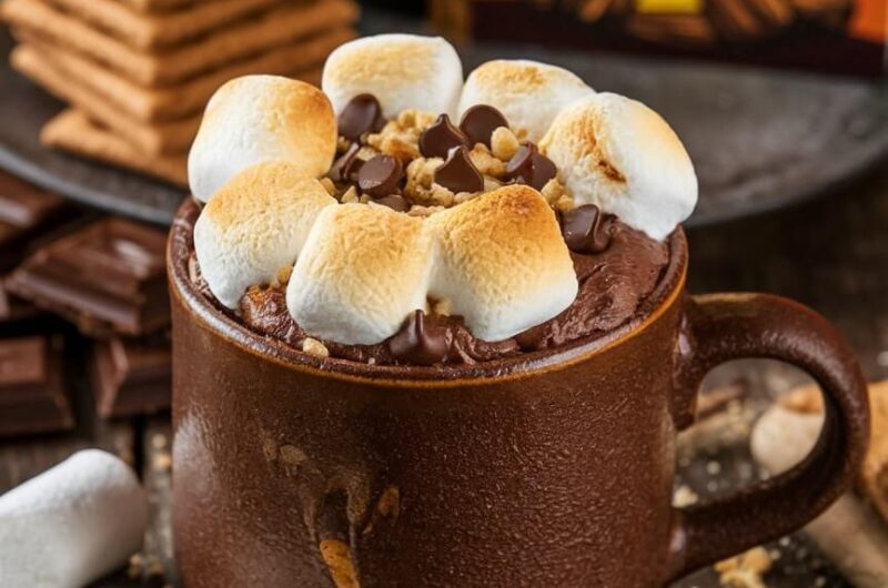 Gooey S’mores Chocolate Mug Cake: A Dessert Adventure in a Cup