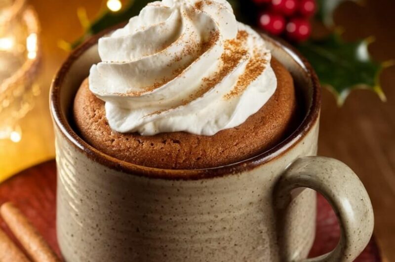 Gingerbread Mug Cake: A Warm Hug in a Cup