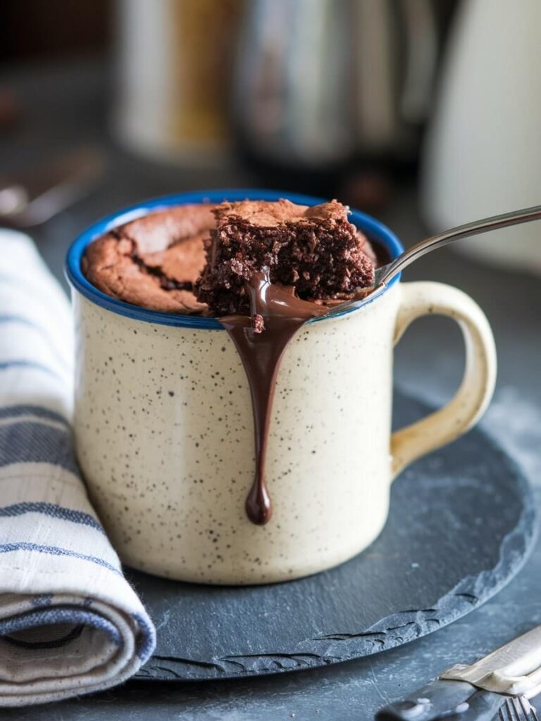 Classic Chocolate Lava Mug Cake