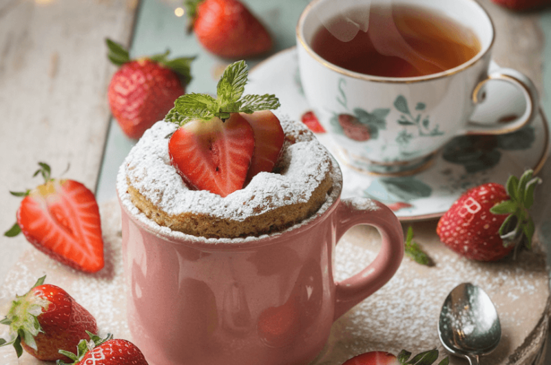 Strawberry Mug Cake: A Quick and Delightful Treat in Minutes