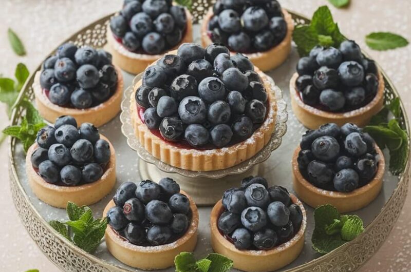 Mini Blueberry Cheesecake Tartlets: Bite-Sized Bliss in Every Bite