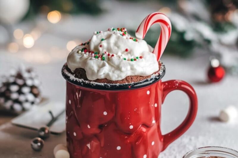 Hot Cocoa Mug Cake: A Warm Hug in a Cup