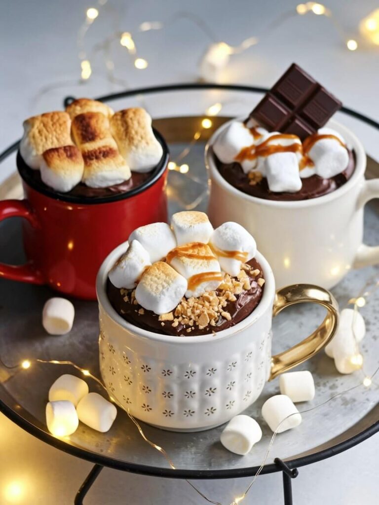 Festive S'mores Trio