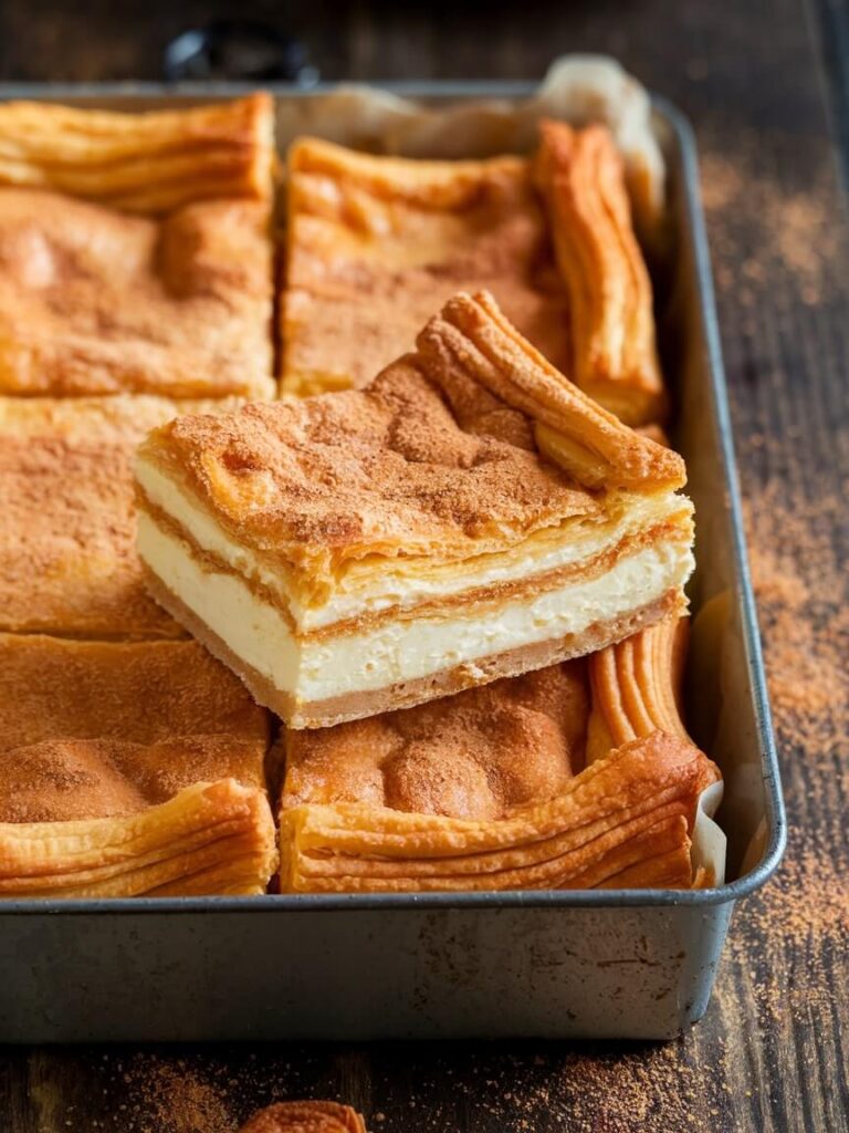 Golden-Baked Cheesecake Bar Tray