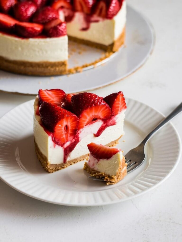 Indulgent Strawberry Slice