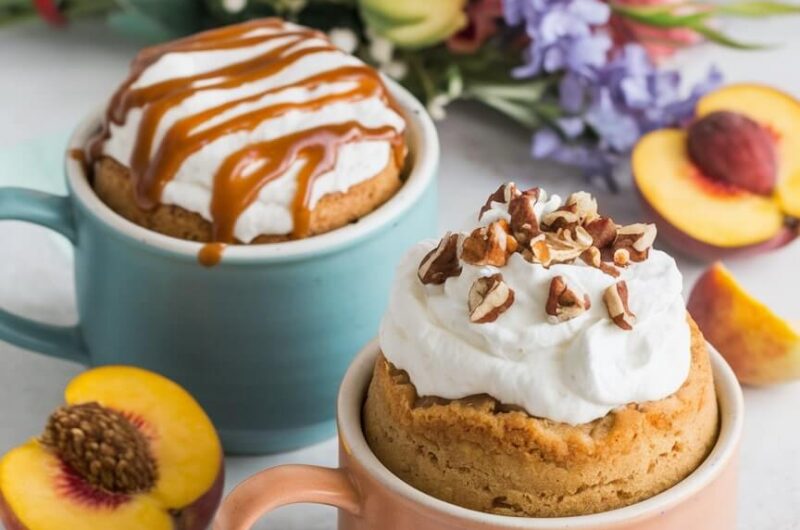 Peach Mug Cake: A Sweet Treat in Minutes