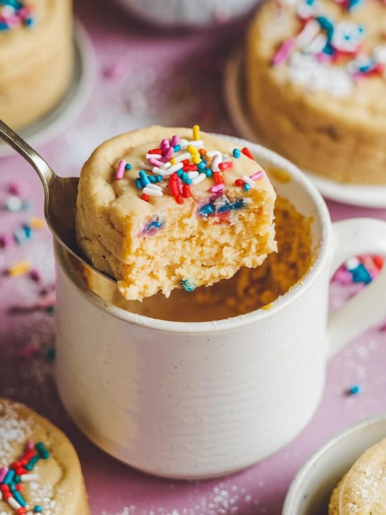 Soft Sugar Cookie Delight Mug Cake