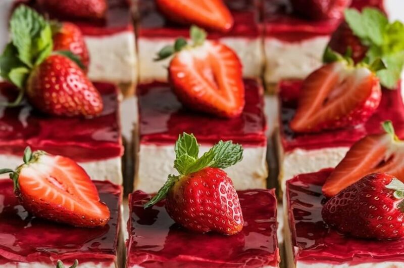 Strawberry Cheesecake Bars: The Perfect Sweet Treat