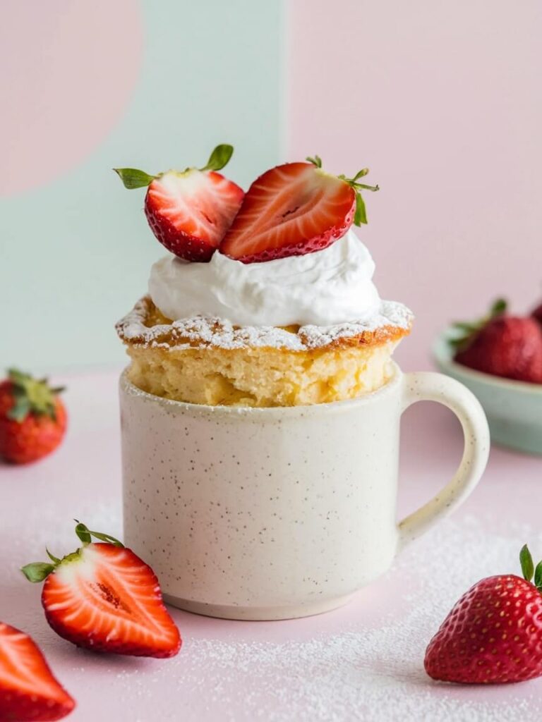 Strawberry Shortcake Mug Delight