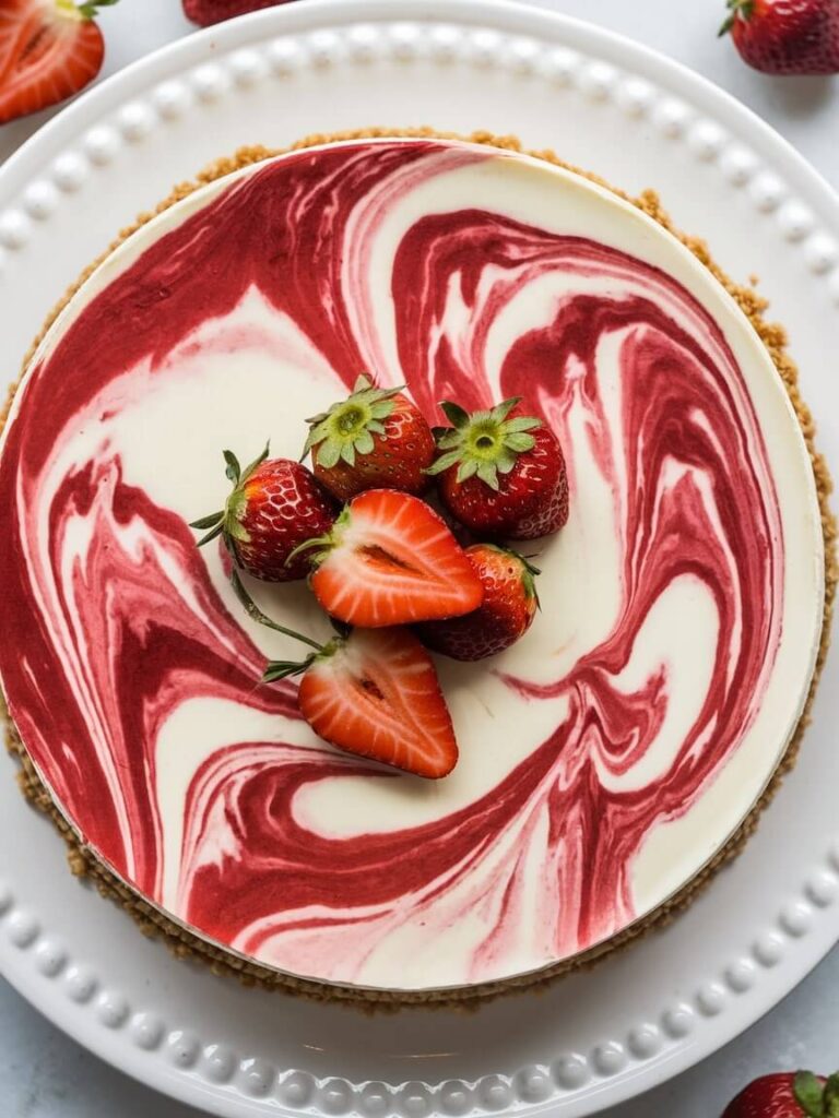 Strawberry Swirl Delight