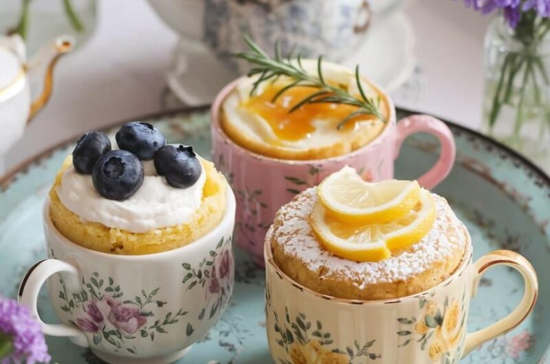 Zesty Delight: Lemon Mug Cake Recipe