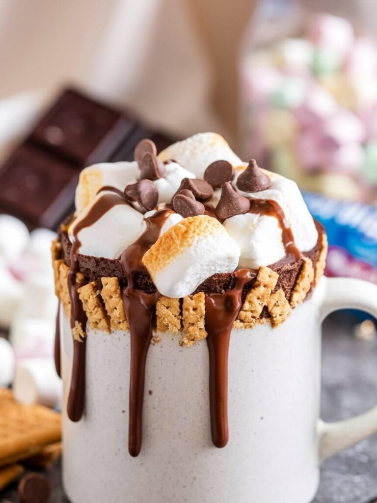 Ultimate S'mores Mug Cake