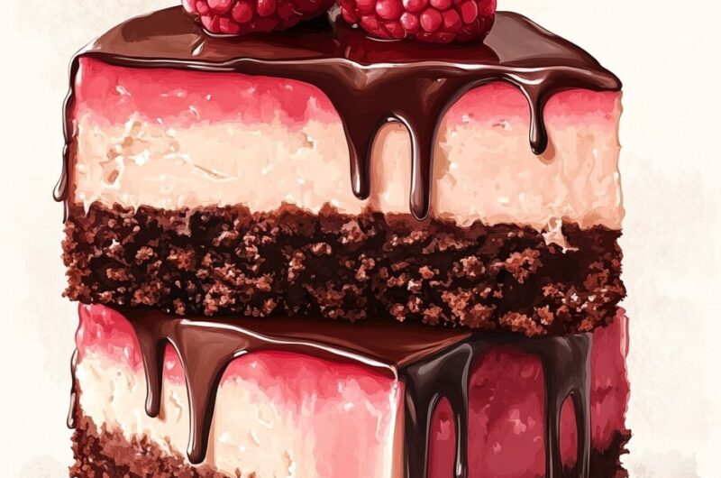 Decadent Chocolate Raspberry Cheesecake: A Match Made in Dessert Heaven