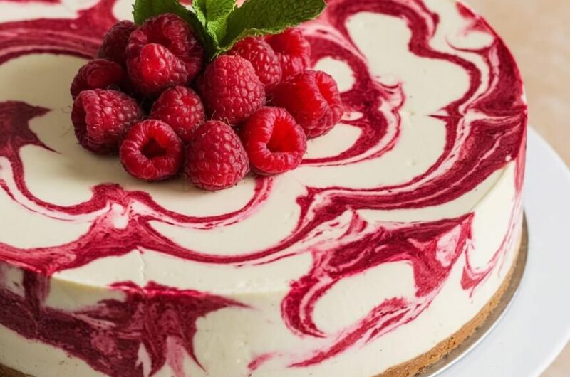 Raspberry Swirl Cheesecake: A Decadent Treat with a Fruity Twist