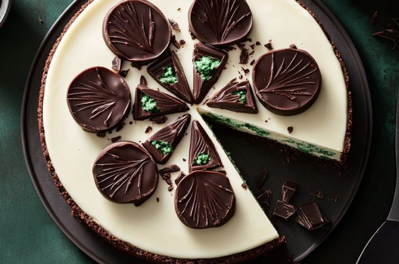 Thin Mint Brownie Cheesecake: A Decadent Layered Delight