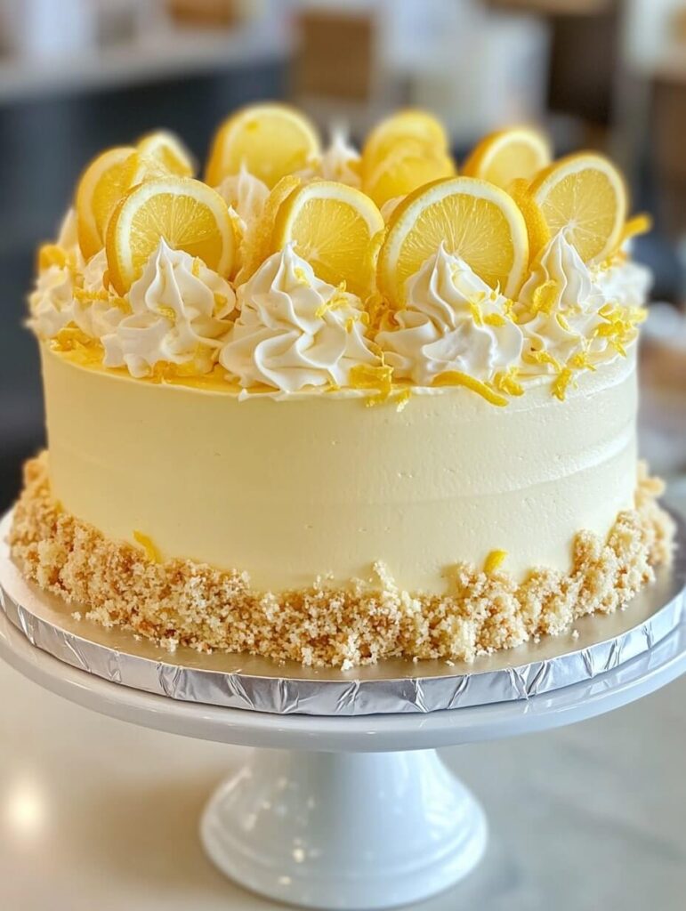 Classic Lemon Celebration Cake