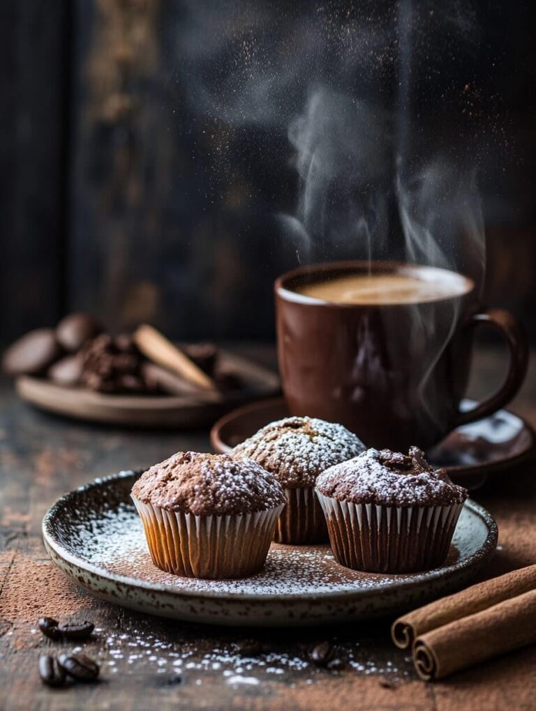 Cozy Coffee and Muffin Moment