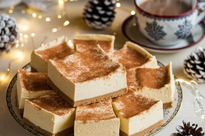 Snickerdoodle Cheesecake Bars: A Sweet and Creamy Cinnamon Dream