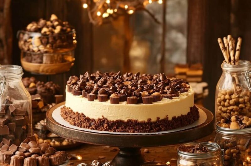 Reese's Peanut Butter Cup Cheesecake: A Slice of Heaven