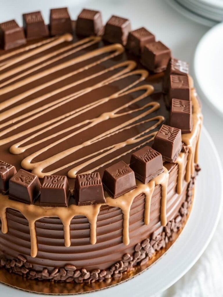 Ganache Layered Chocolate Cake