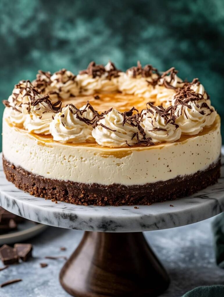 Irish Cream Cheesecake Whole Display