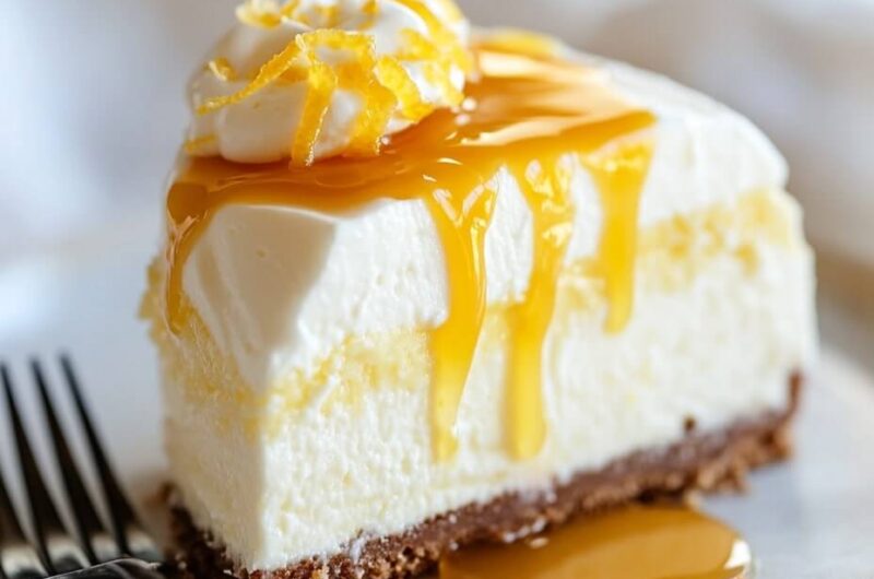 Lemon Cheesecake Cake: A Luscious Citrus Delight