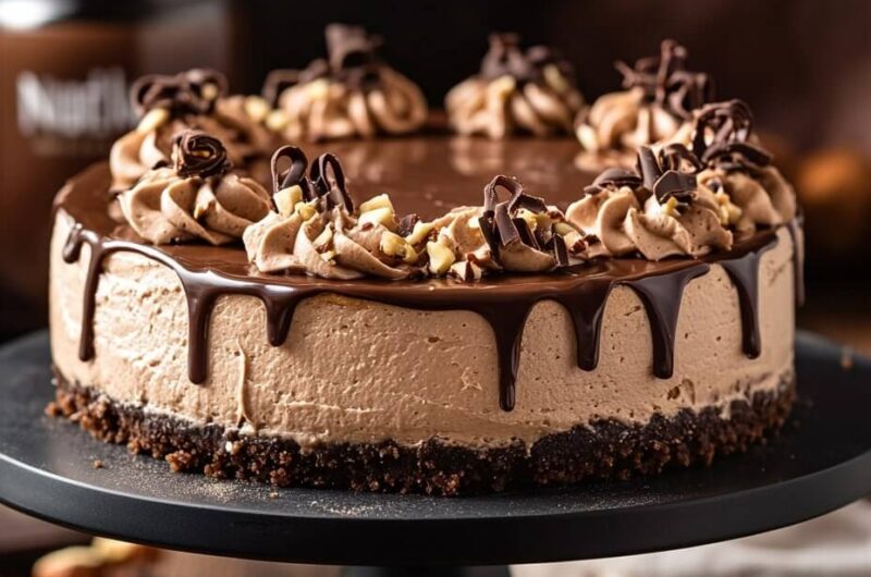 No-Bake Nutella Cheesecake: A Dreamy Dessert Without the Oven