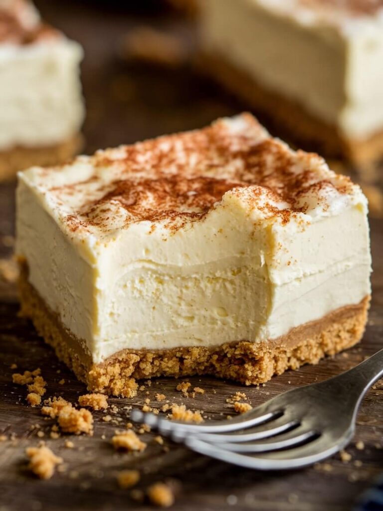 Single Snickerdoodle Cheesecake Bite