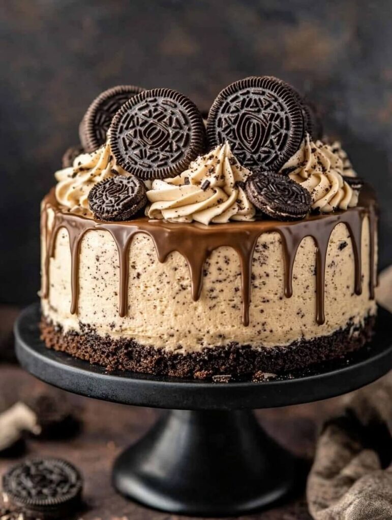 Ultimate Oreo Cheesecake Cake