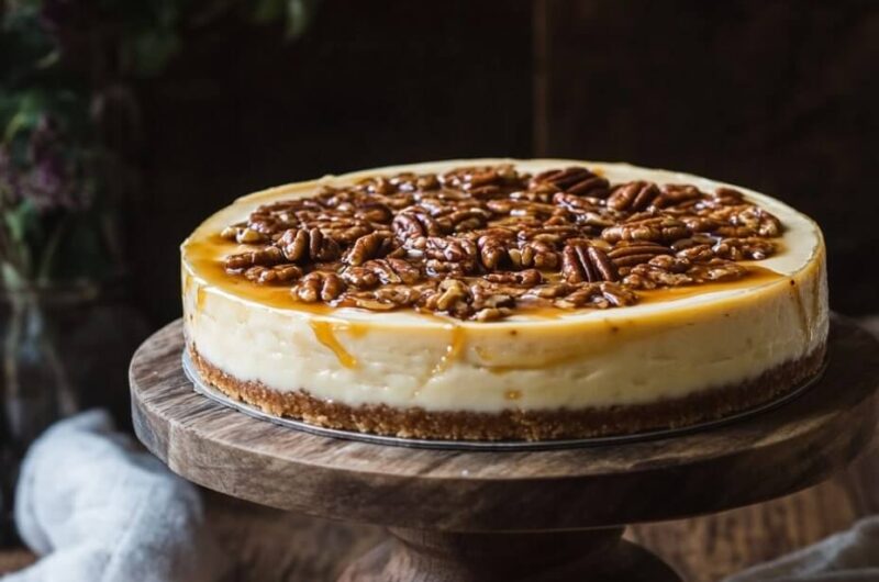 Browned Butter Pecan Cheesecake: A Decadent Dessert Delight