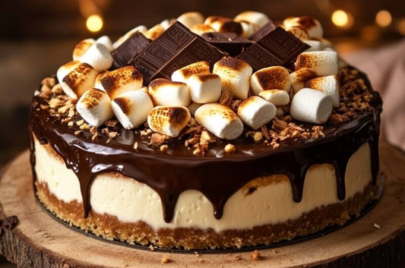 S’mores Cheesecake: A Decadent Twist on a Campfire Classic