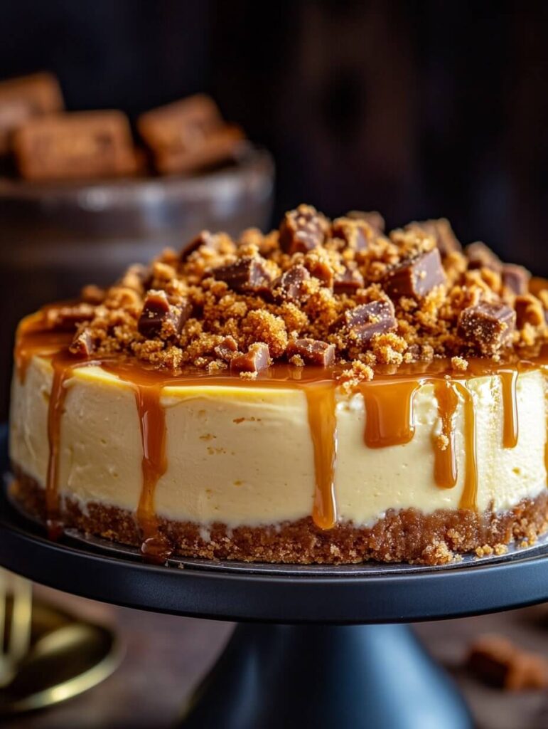 Butterfinger Cheesecake