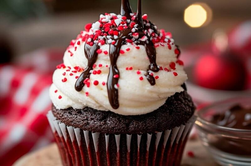 Red Velvet Peppermint Cupcakes: A Festive Treat with a Holiday Twist