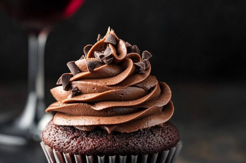 Decadent Chocolate Cupcakes with Chocolate Cream Cheese Frosting