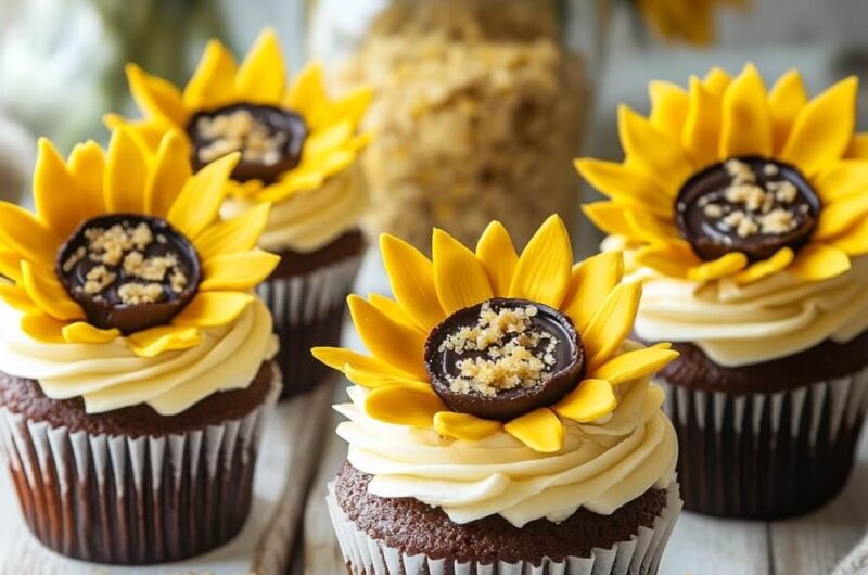 Sunflower Cupcakes: A Blooming Delight for Every Occasion