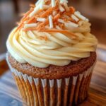 Classic Carrot Cupcake with Cream Cheese Frosting