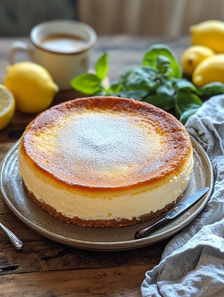 Classic Italian Ricotta Cheesecake