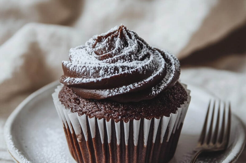 Decadent Vegan Chocolate Cupcakes: Rich, Moist & Irresistible