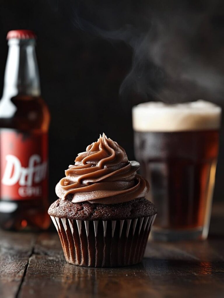 Decadent Chocolate Beer Cupcake