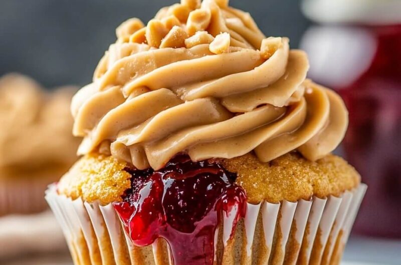 Peanut Butter and Jelly Cupcakes: A Nostalgic Treat with a Gourmet Twist