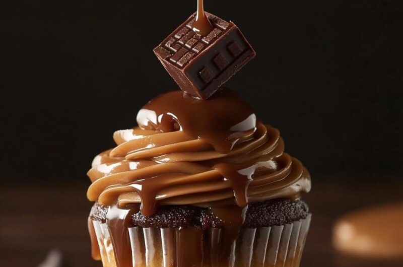 Twix Cupcakes: A Sweet, Caramel-Chocolate Dream