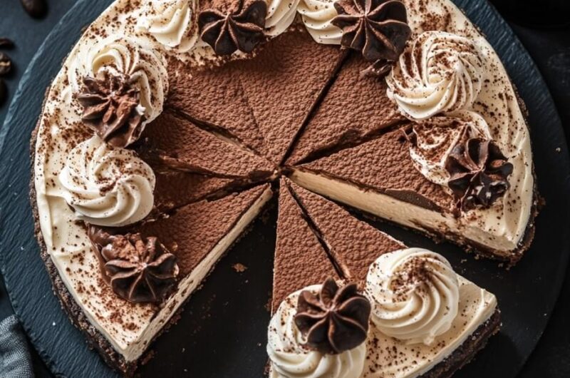 Cappuccino Fudge Cheesecake – A Decadent Coffee Lover’s Delight