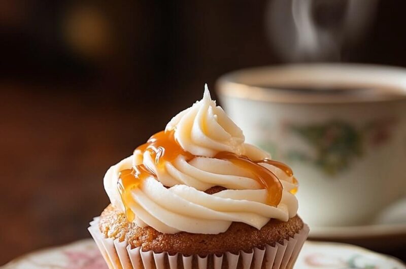 Carrot Cake Cupcakes with Cream Cheese Frosting: A Sweet and Spiced Delight