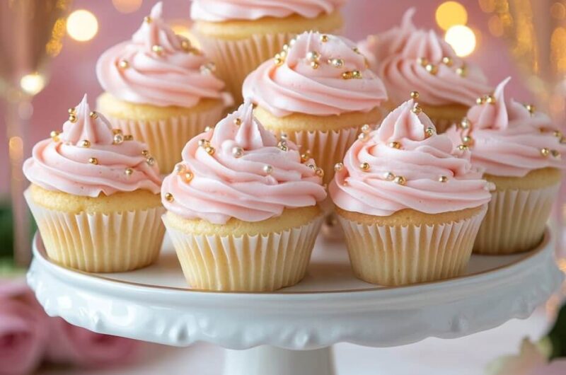 Pink Champagne Cupcakes: A Bubbly Treat for Any Celebration