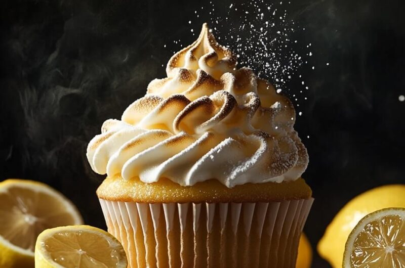 Lemon Meringue Cupcakes: A Citrusy Delight with a Cloud-Like Finish