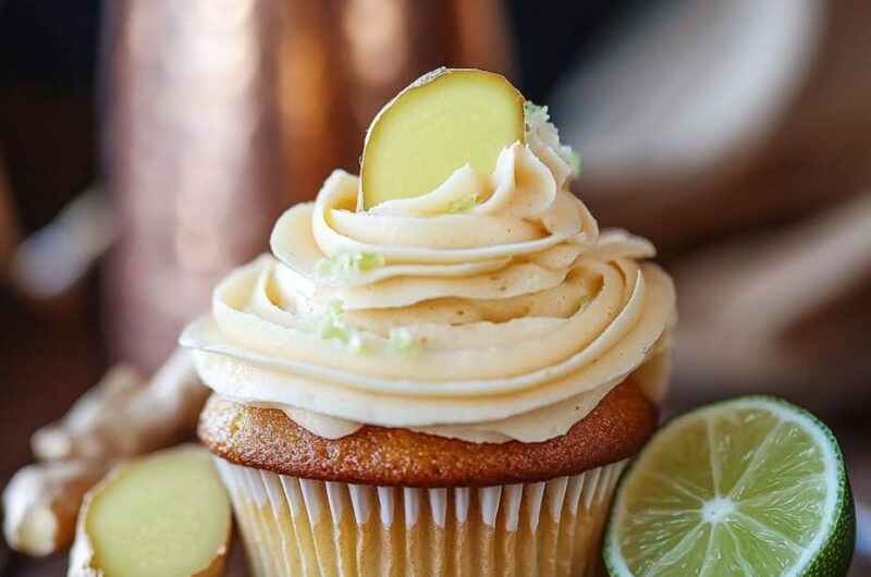 Moscow Mule Cupcakes: A Boozy Twist on a Classic Cocktail