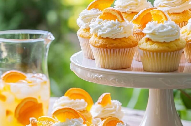 Orange Creamsicle Cupcakes: A Nostalgic Citrus Delight