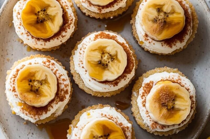 Mini Bananas Foster Cheesecake: A Decadent Bite-Sized Delight